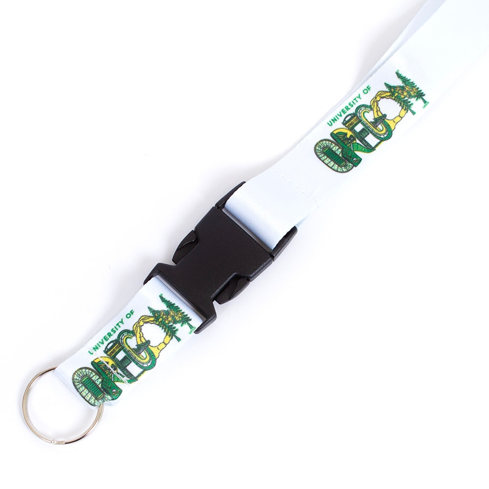 Ducks Spirit, Neil, White, Lanyard, Gifts, 0.75", Sublimated, Detachable, Regina Artwork, 975780